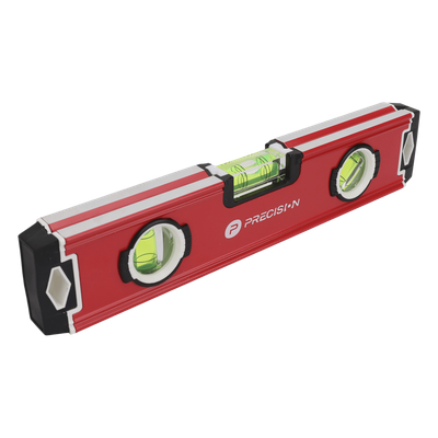 Nivel Magnético Torpedo / 9″ (228 mm) / Triple Burbuja / Exactitud 1.0 mm/m / Aluminio con TPR