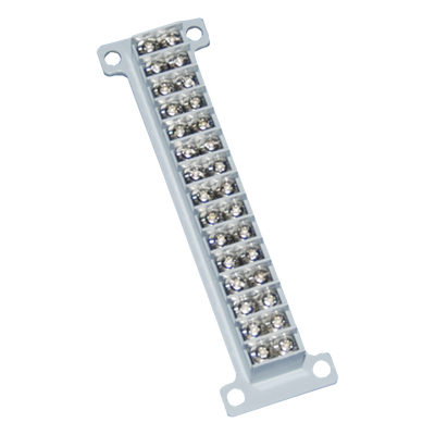Bloque de Terminales / 15 Líneas / 10 A / 400 V / Carcasa Modular ABS / Terminales de Cobre