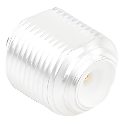 Adaptador Coaxial Universal / Macho a Macho / Bronce Plateado / Contactos Oro / Dieléctrico Teflón