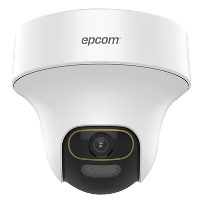 Cámara Domo TurboHD / 2 Megapixel / Dual Light 20 m (65.6 ft) / IR 30 m (98.4 ft) / Gran Angular 106° / IP67 / Audio Integrado