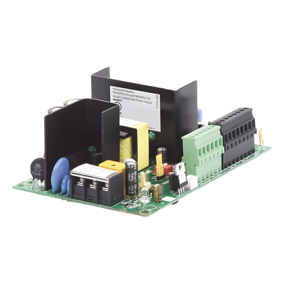 Fuente de Poder con Cargador de Batería de Respaldo / Salida 12.5 VCC 4 A / Entrada 102-132 VCA / Batería 12 V 7 Ah / UL-294 / CE