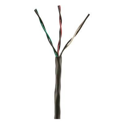 Cable de Cobre Clase 4 / 3 Pares / 16 AWG / CMR Riser / Interior-Exterior / 609 m (1998 ft) / Sin Blindaje