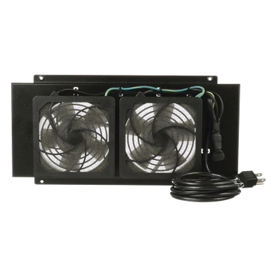 Kit de Ventiladores para Gabinete / 2 Unidades / 122 CFM Total / 120 Vca / Cable 2 m (6.6 ft) / Montaje Completo