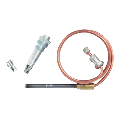Termopar para Piloto Permanente / Salida 30 mV / Cable 1.2 m (3.9 ft) / Unión Caliente 760 °C / Conector 11/32″