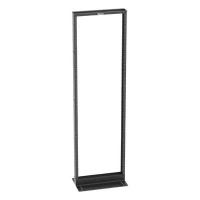 Rack de Dos Postes / 19 in / 45 UR / Carga 453 kg (997.9 lb) / Rieles Numerados #12-24 / Acero / EIA-310D