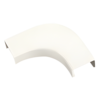 Curva de radio controlado / Canaleta LD5 / ABS UL94V-0 FT4 / Blanco mate / 0 a 50°C