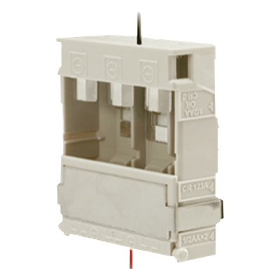Caja de Batería para Detectores / Compatible CR123A y CR2 / Dimensiones Compactas / VXI-R/RAM/RDAM y BXS-R/RAM
