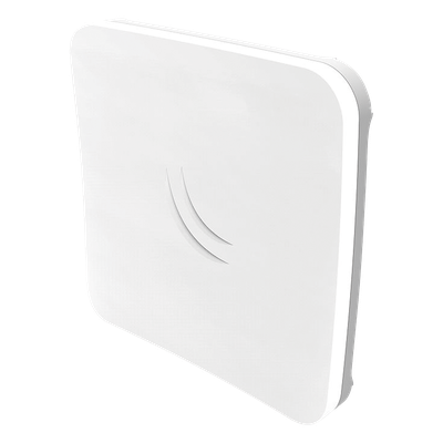 CPE y PtP / 5GHz 802.11a/n / MIMO / Antena 16dBi 23° / 316mW / 12km / 600MHz / 129x129x34mm