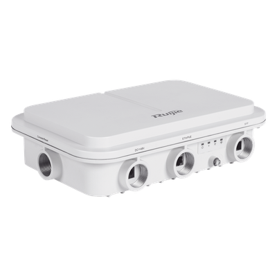 Punto de Acceso Wi-Fi 6 / Sectorial 60° / Hasta 1775 Mbps / Dual Banda 2.4/5 GHz / PoE + SFP Uplink / IP68