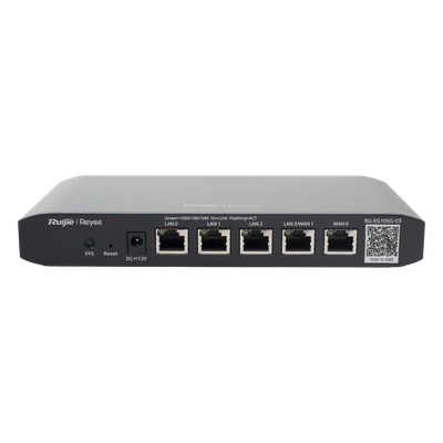 Router Balanceador SD-WAN / 600 Mbps / 100 Usuarios Concurrentes / 2 WAN Gigabit / 20,000 Sesiones / 12 Watts
