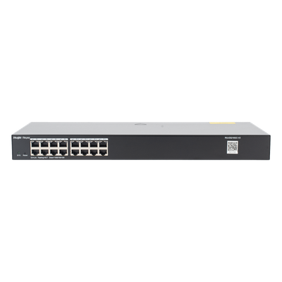 Switch Administrable / 16 Puertos Gigabit / Gestión en la Nube Gratuita / Prevención de Bucles / Montaje Rack
