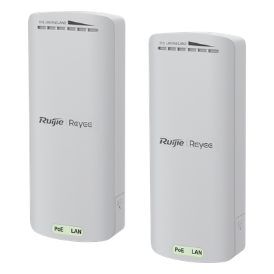Kit Enlace Inalámbrico / 2.4 GHz / 300 Mbps / Alcance 500 m (1640 ft) / IP55 / 2×2 MU-MIMO / Dual LAN