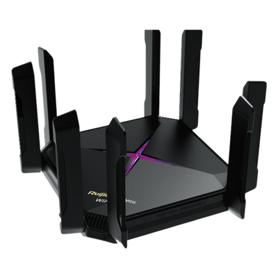 Router Wi-Fi 6 / 5,951 Mbps / Dual Banda 4×4 / 2.5G WAN + 5 Puertos Gigabit / Mesh OFDMA / 8 Antenas / 90 m (295.3 ft) Cobertura