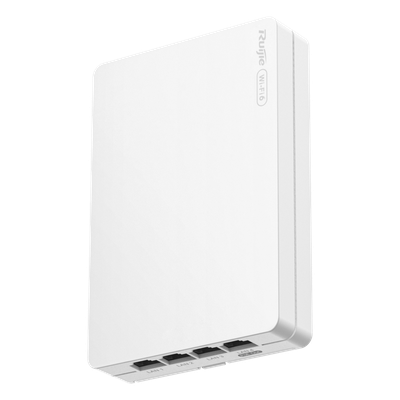 Access Point Mesh Wi-Fi 6 / AX3000 / 4 Puertos Gigabit / 320 Usuarios / Diseño Ultra-Delgado 23.5 mm