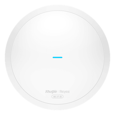 Punto de acceso Wi-Fi 6 / 1.77 Gbps / Doble banda 2.4+5 GHz / MU-MIMO 2×2 / 60 m (197 ft) cobertura / Montaje en techo