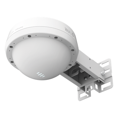 Punto de Acceso Mesh Wi-Fi 6 Exterior / IP68 / Omnidireccional / PoE In + SFP Uplink Gigabit / MU-MIMO 2×2 / 512 Clientes / 2400 Mbps en 5 GHz