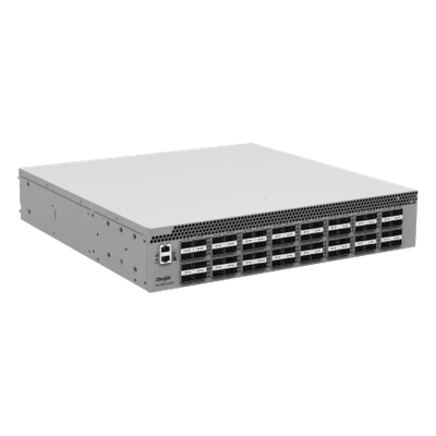 Switch Data Center / 64 Puertos QSFP28 100GE / 12.8 Tbps / Lossless Ethernet / VXLAN / M-LAG / 2 RU