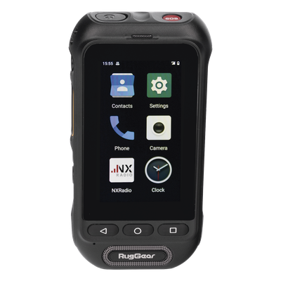Radio PoC LTE / Altavoz 2W 105 dB / 3GPP Mission-Critical PTT / IP68 y MIL-STD-810H / Batería Extraíble 3000 mAh / 197 g / Multi APN