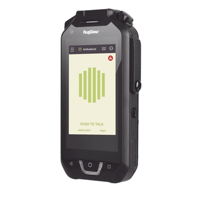 Smartphone MC-PTT / IP68 / MIL-STD-810H / 105 dB / 5000 mAh / 2.0 GHz
