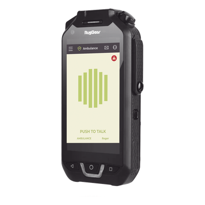 Smartphone PoC / PTT Misión Crítica / Altavoz 105 dB / Batería 5000 mAh / IP68 / LTE Global / Qualcomm Octa-Core 2.0 GHz