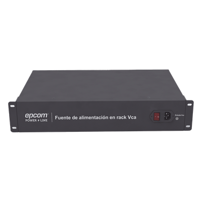 Fuente de Alimentación RACK / 16 Puertos / 480 W / 24 Vca / 20 A Total / 1.25 A Administrado por Canal / 19″