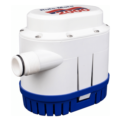 Bomba de Achique / 7,570 l/h (2,000 GPH) / Sensor Electrónico Integrado / Auto Encendido/Apagado / Conexión 1″ NPT / Protección de Batería