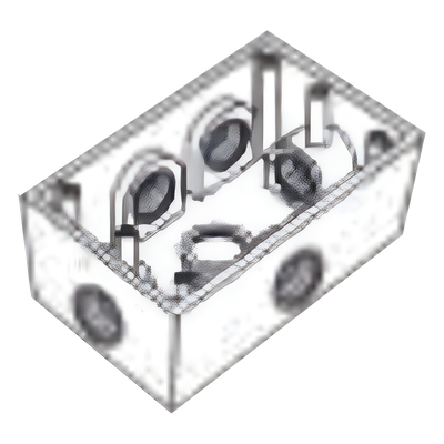 Caja Condulet / 6 Bocas / 1/2″ (12.7 mm) / Aluminio Diecast / NPT / Intemperie