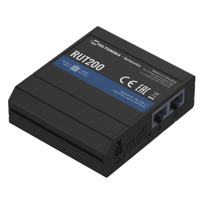 Router Industrial LTE 4G / 150 Mbps Cat 4 / 2 Puertos Ethernet 10/100 / WiFi 2.4 GHz / Montaje Riel DIN / -40°C a 75°C (-40°F a 167°F)