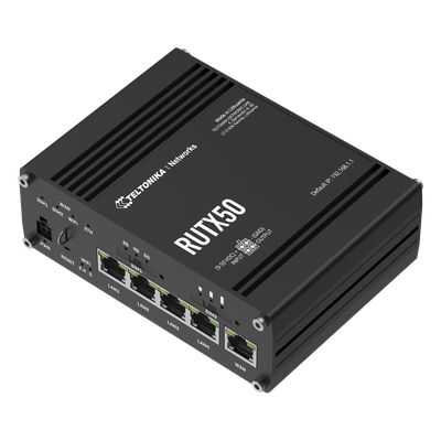 Router Industrial / 5G 3.3Gbps / Dual SIM / Wi-Fi 5 802.11ac Wave2 / 5x Gigabit Ethernet / -40°C a 75°C / 1.08 ft x 5.12 in x 4.33 in