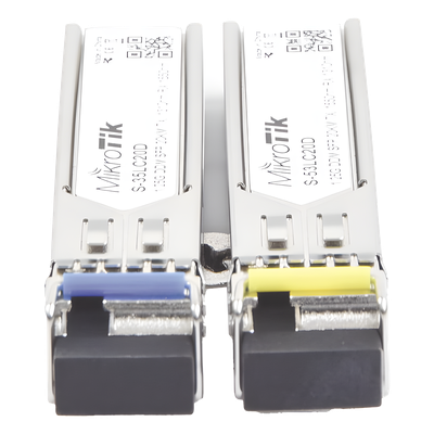 Transceptores SFP / 1.25G / LC UPC / WDM 1310/1550nm / Monomodo 20km / -40°C a +70°C / DDM