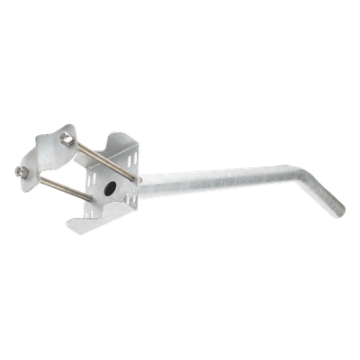 Brazo para Luminaria / Acero ASTM A-36 / Ø 2′ Calibre 18 / Largo 105 cm / Galvanizado en Caliente / Postes 4′ a 6′