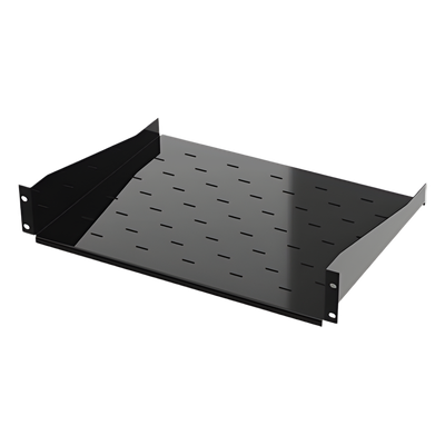Charola para Rack / 19″ / 1U / 34 cm / 13.5 ft / Acero Calibre 18 / Carga 6 kg