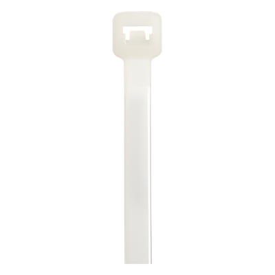 Cincho de Nylon / 300 mm (11.81′) Largo / 4.8 mm Ancho / Tensión 50 lb (222 N) / Nylon 6.6 / Calificación AH-2 / Paquete 1000 Piezas