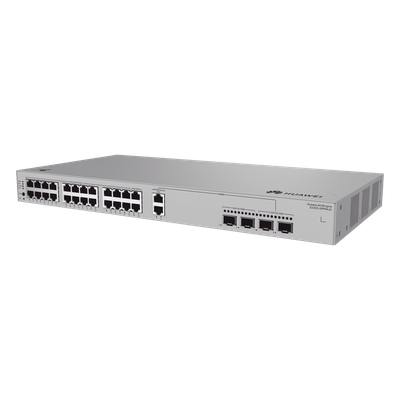 Switch Administrable Capa 2 / 22 Puertos PoE+ Gigabit + 2 Puertos PoE+ 2.5 Gbps + 2 SFP 2.5 Gbps + 2 SFP+ 10 Gbps / PoE Perpetuo 400 W / 3.54 ft x 1.81 ft x 1.18 ft