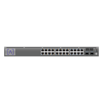 Switch Administrable PoE+ / 24 Puertos Gigabit / 16 Puertos PoE+ 802.3af/at / 2 SFP+ 10G / 240W / 1U Rack / -5°C a 50°C (23°F a 122°F)