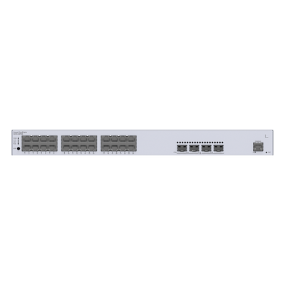 Switch Capa 3 Administrable / 24 Puertos Gigabit PoE / 4 SFP Uplink / 56 Gbps / PoE Perpetuo 400W / iStack