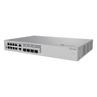 Switch de Acceso Administrable / Capa 2+ / 6x PoE+ Gigabit + 2x PoE+ Multi-Gigabit 2.5G + 2x Gigabit + 2x SFP + 2x SFP+ / PoE Perpetuo / 128 W PoE / 3.6 x 18.3 x 14.0 pulgadas