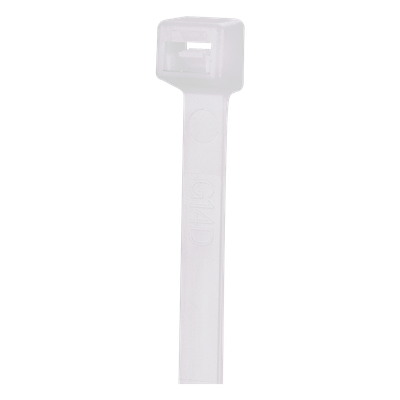 Cincho de Nylon / 160 mm largo x 2.5 mm ancho / Tensión 80 N / Plenum / Rango -40°C a 85°C / Paquete 100 pz