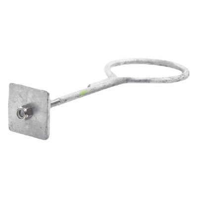 Ancla con Aro / Varilla 1/2″ / 40 cm (15.7 in) / Galvanizado por Inmersión / Pared o Losa