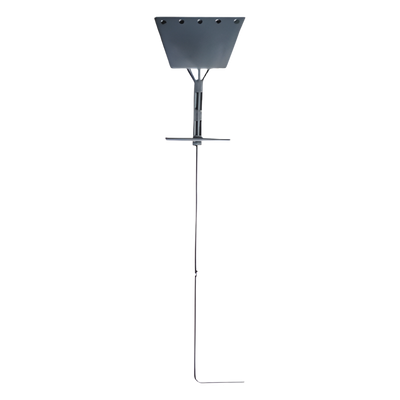 Ancla de Piso Tipo Paleta / Varilla 3/4″ / Placa 1/2″ (13 mm) / Longitud 195 cm (6.4 ft) / Galvanizado por Inmersión en Caliente / 22.5 kg