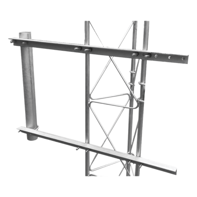 Brazo para Torre Arriostrada / Acero ASTM A36 / Ø 3′ Cal. 16 / Ángulos 89.5 cm / Galvanizado por Inmersión / Compatibilidad STZ30G/35G/45G
