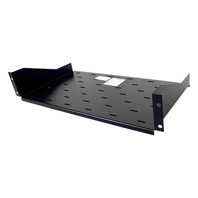 Charola para Rack / 19″ / 2U / Profundidad 23 cm (9.1 ft) / Carga 10 kg / Uso Interior