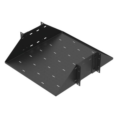 Charola para Rack / 19″ / 3U / Carga 150 kg / Profundidad Ajustable 484 mm (1.6 ft) / Acero Calibre 14
