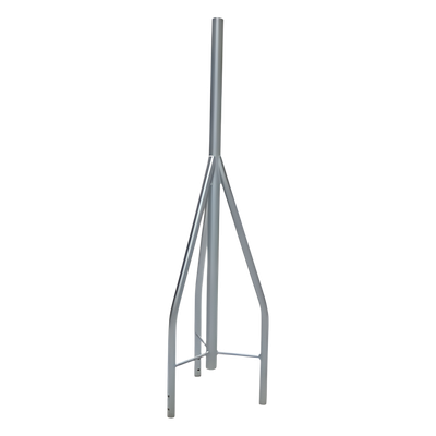 Tramo de Remate / Tubo Industrial 1 1/4 in / Tubo Central 2 3/8 in / Acero Galvanizado por Inmersión en Caliente