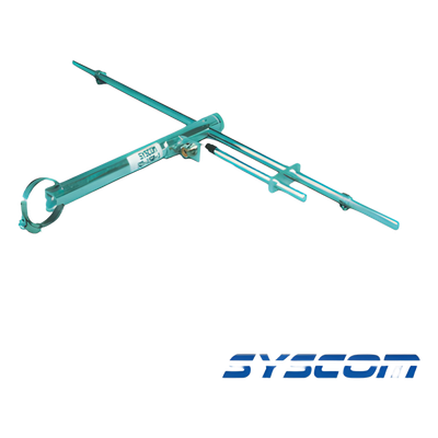 Antena Base UHF / 1 Dipolo / 470-512 MHz / 100W / Resistencia Viento 161 km/h (100 mph)