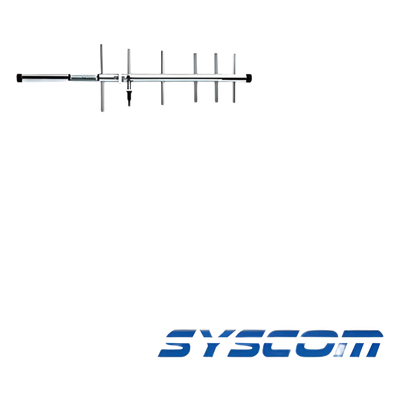 Antena Base Direccional / Yagi 6 Elementos / 896-970 MHz / 9 dBi / 74 MHz BW