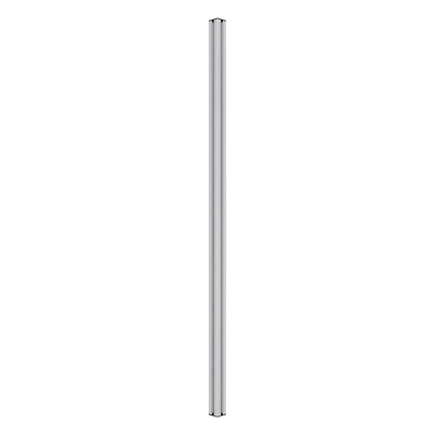 Riel de Aluminio para Videowall / 2380 mm (7.8 ft) / Perfil 40×40 mm / Diseño Modular / Incluye 2 Tapas