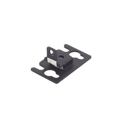 Placa Adaptadora para Panel LED / 30 x 15 mm / Acero Industrial / 90 x 70 x 2.5 mm (3.5 x 2.8 x 0.1 in) / Perforación 8.5 mm (0.3 in) / Incluye Tornillos M8 y Tuercas
