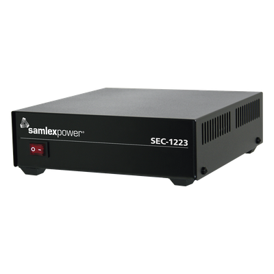 Fuente de Poder Conmutada / 13.8 VCC / 23 A Continuos / 25 A Máximo / Entrada 120/240 VCA / Diseño Compacto