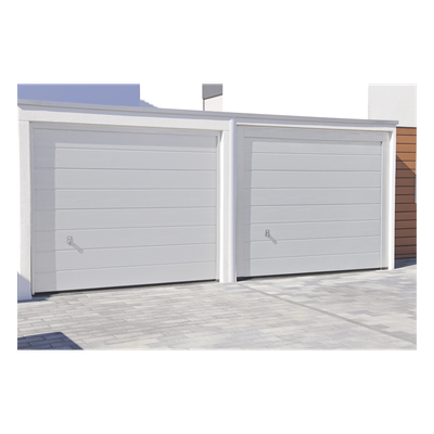 Sección para puerta de Garage / Lisa / Color blanco / Para GARAGE207 / Estilo Americana.